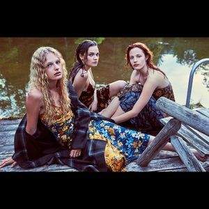 100% Silk ZARA Studio Dress